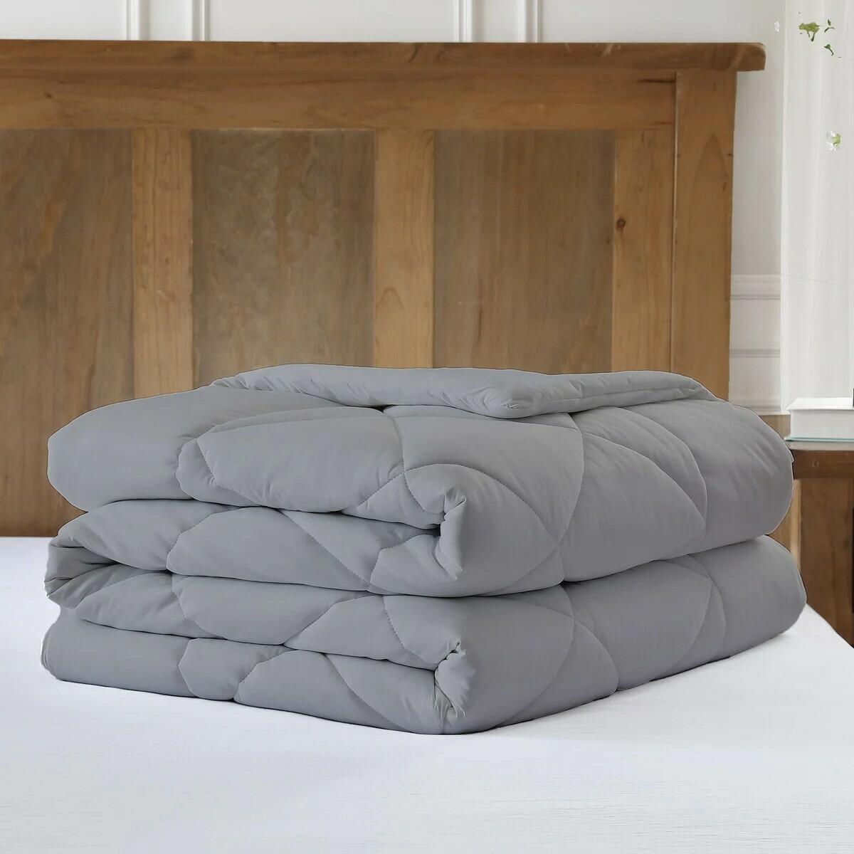 Arlee Sutton Place Cooling Comforter Revers, Queen - Gray