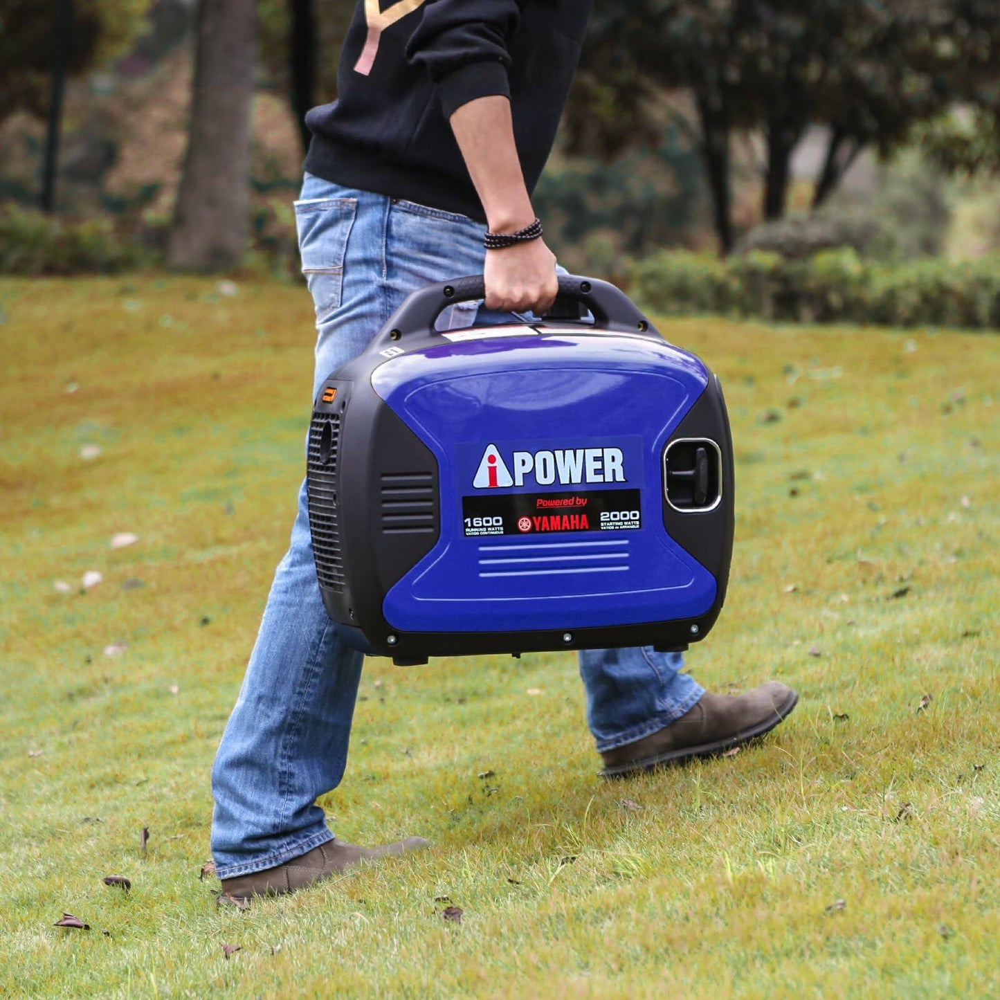 A-IPower 1600W Running / 2000W Peak Yamaha Powered Gas Inverter Generator