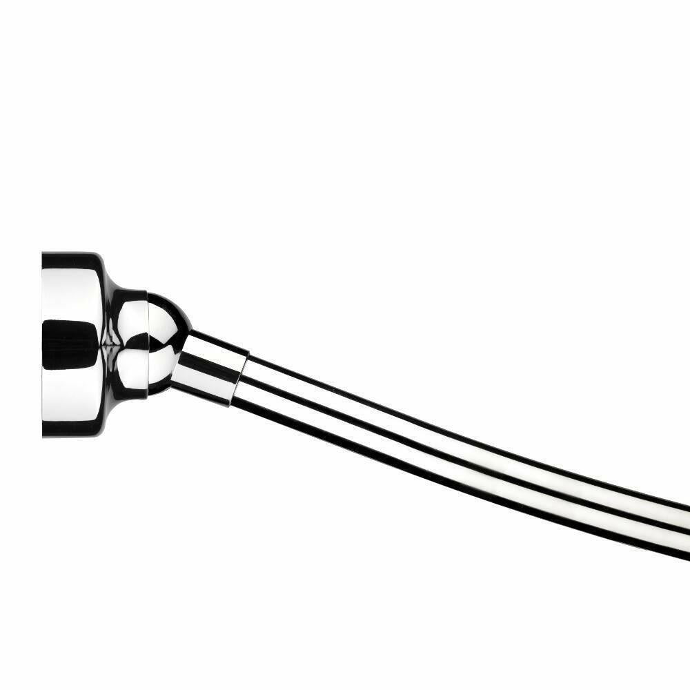Croydex Space Saver AD169441YW 60 in. Shower Curtain Rod
