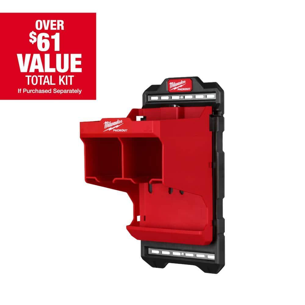 PACKOUT Tool Station with Compact Wall Plate Set (2-Piece)