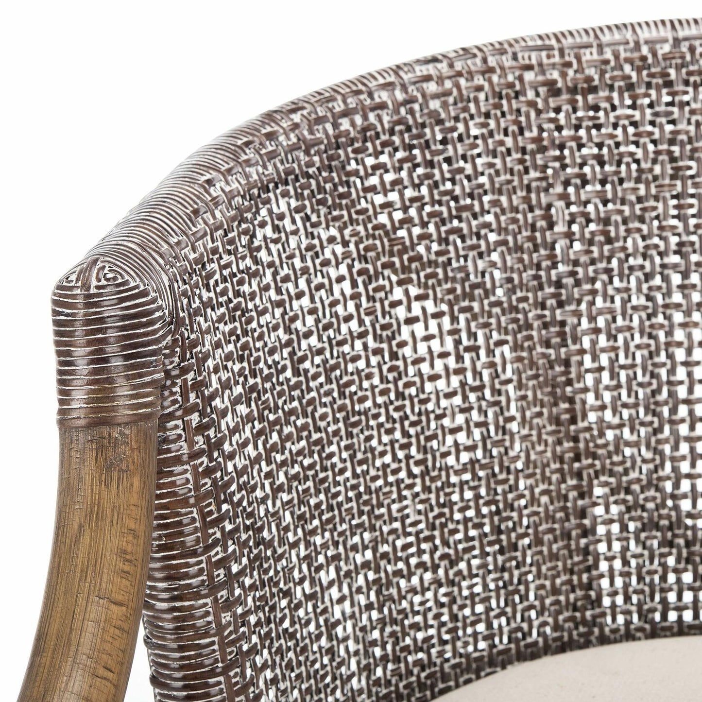 SAFAVIEH Brando 28 in. Brown Cushioned Bar Stool