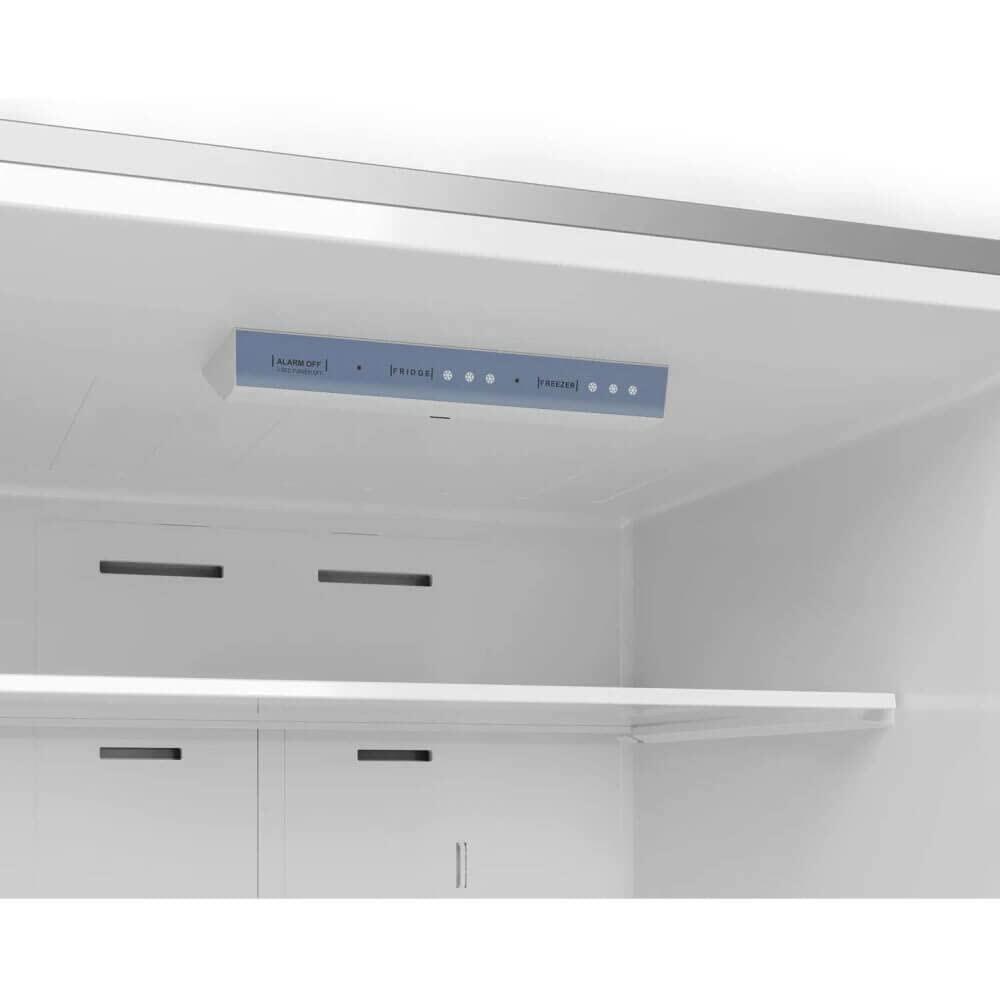 Midea MRB19B7AST 18.7 Cu. Ft. Stainless Bottom Mount Freezer Refrigerator