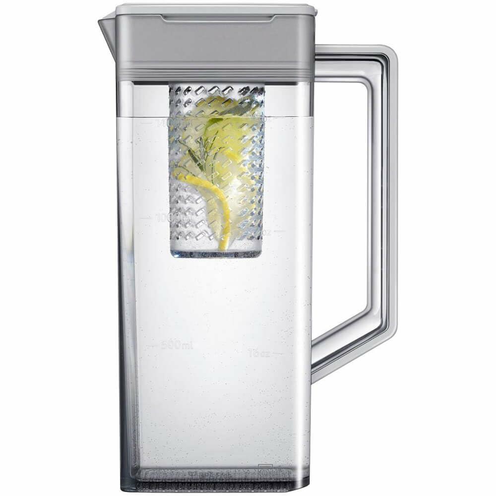 Samsung RF25C5551SR 25 Cu. Ft. Counter-Depth French Door Refrigerator with Dual Auto Ice Maker & Wi-Fi Smart Control – Fingerprint Resistant Stainless Steel