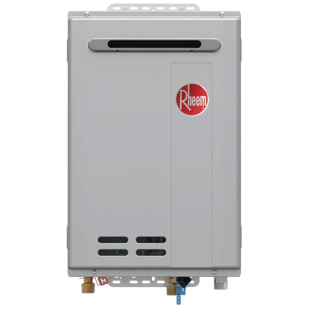 Rheem Performance Plus 9.5 GPM Smart Non-Condensing Outdoor Natural Gas Tankless Water Heater