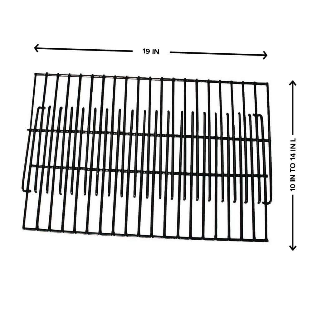 19 in. Adjustable Porcelain Cooking Grate
