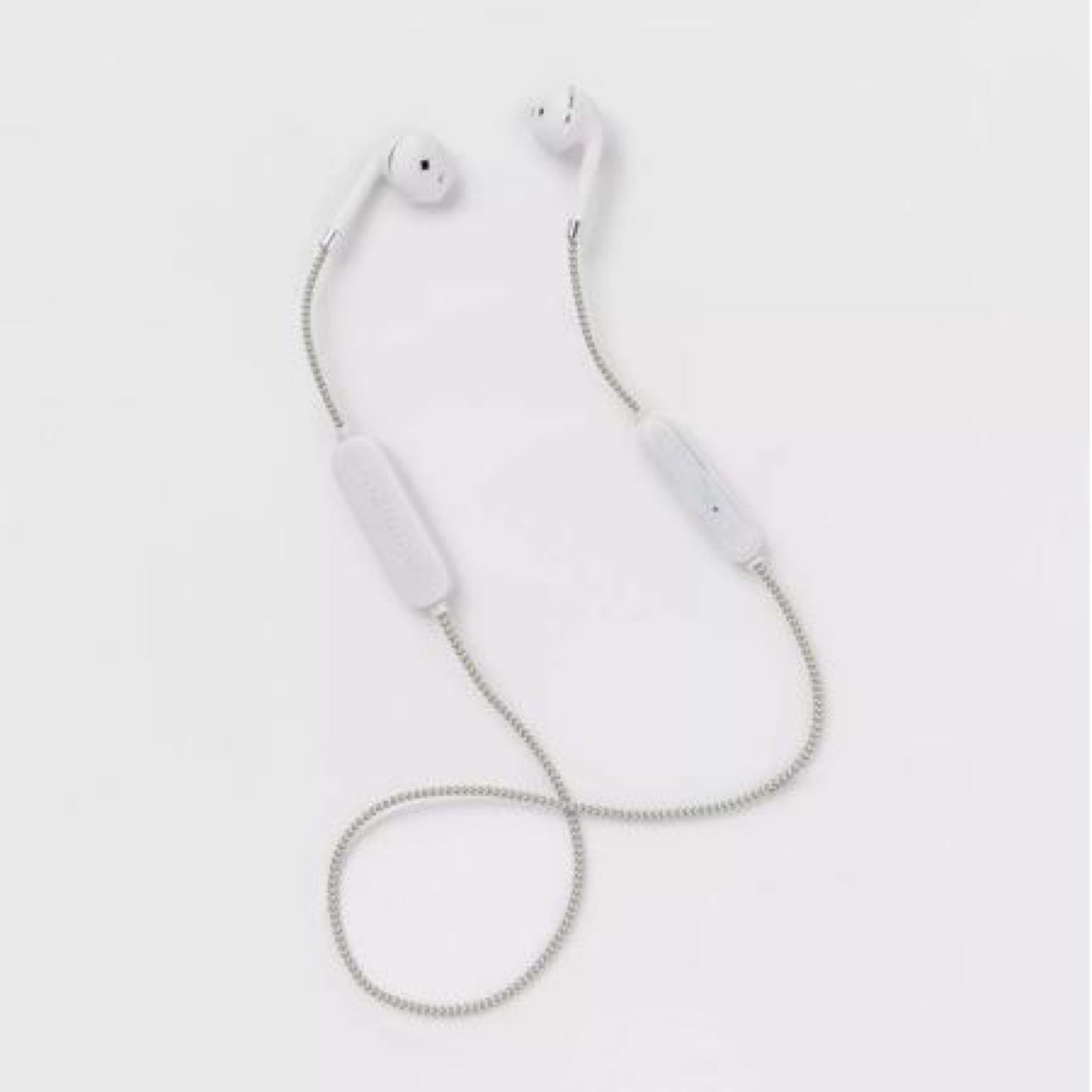 Heyday Bluetooth Wireless Earbuds - White/Silver