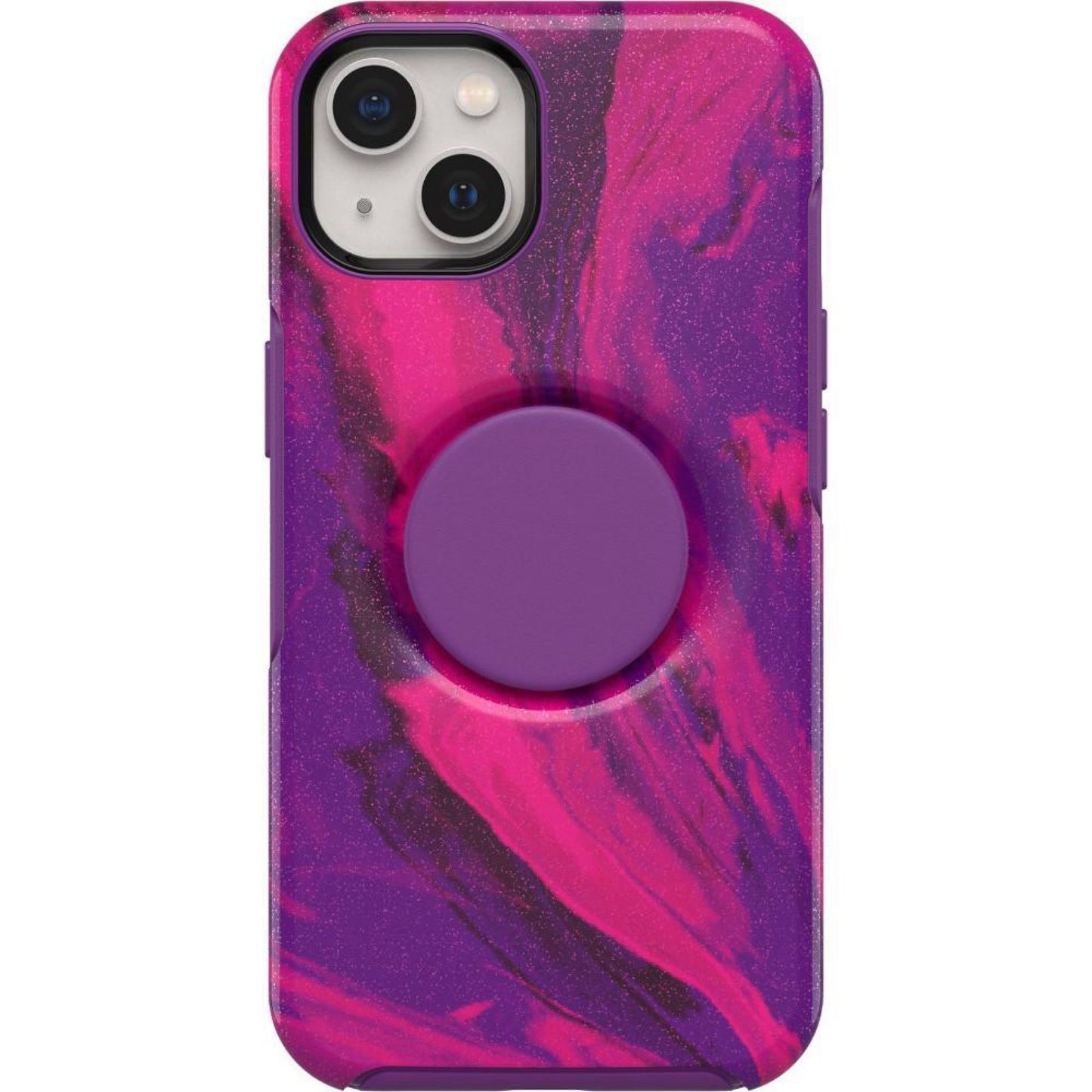 OtterBox + Pop Symmetry Series Case for iPhone 13 - (Berry Flow)