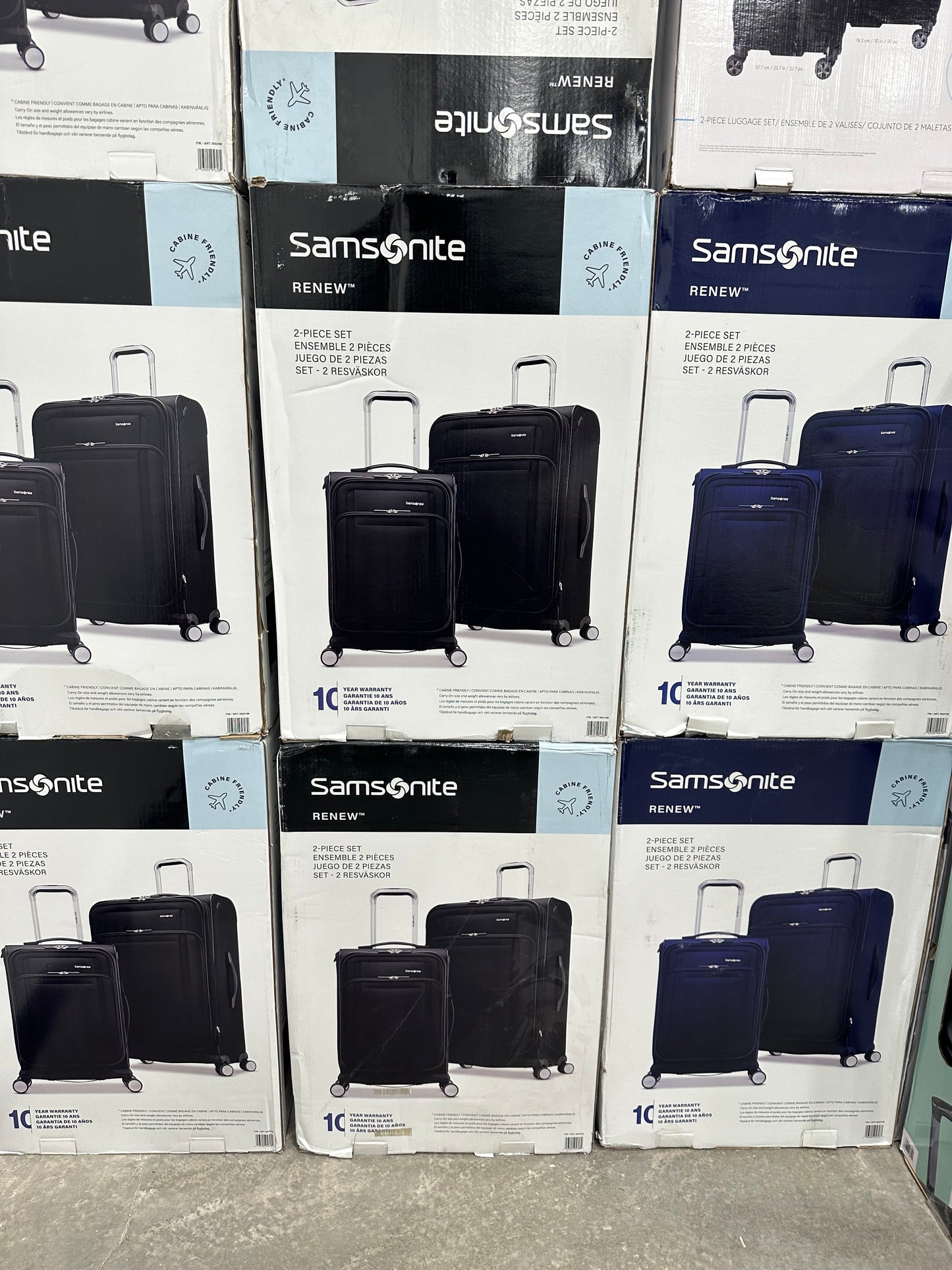 Samsonite Renew 2-piece Softside Set - Black