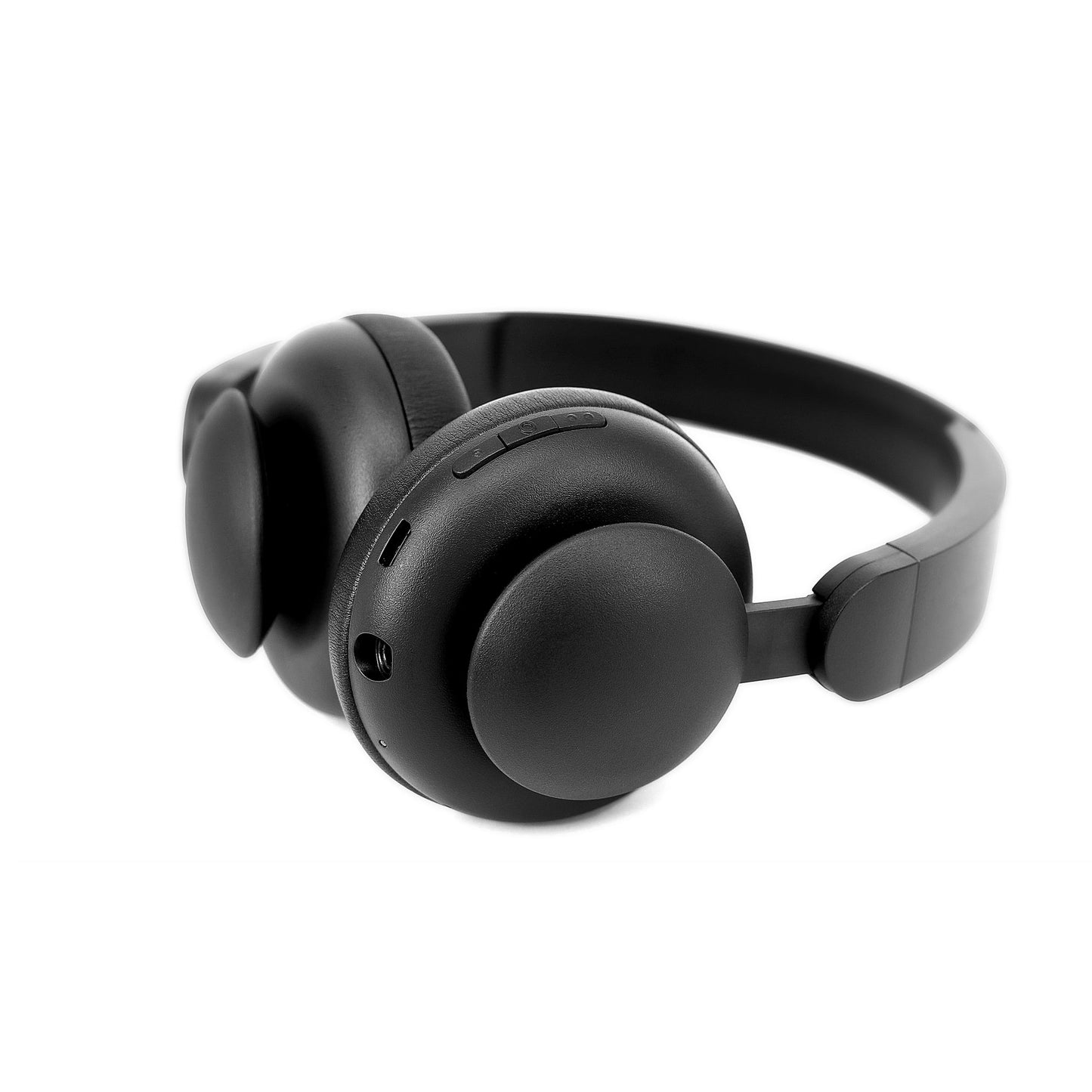 onn. Wireless On-Ear Headphones, Black