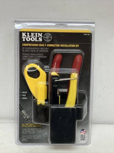 Klein Tools Coax Cable Installation Tool Set with Hip Pouch