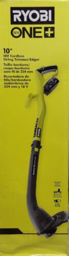 RYOBI ONE+ 18V 10 in. Cordless Battery String Trimmer and Edger (Tool Only)