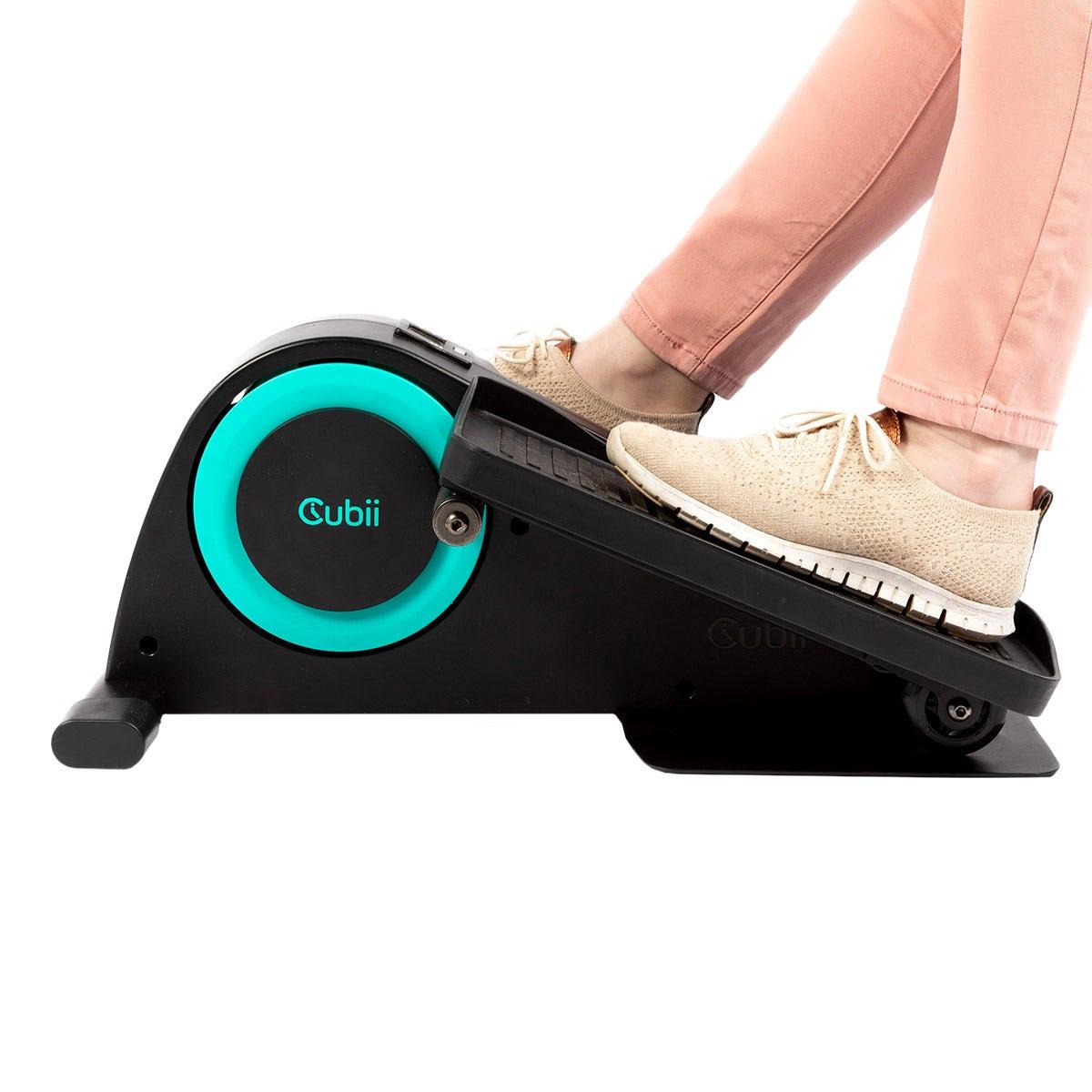 Cubii Jr. Seated Elliptical with Built-in Display Monitor and Mat