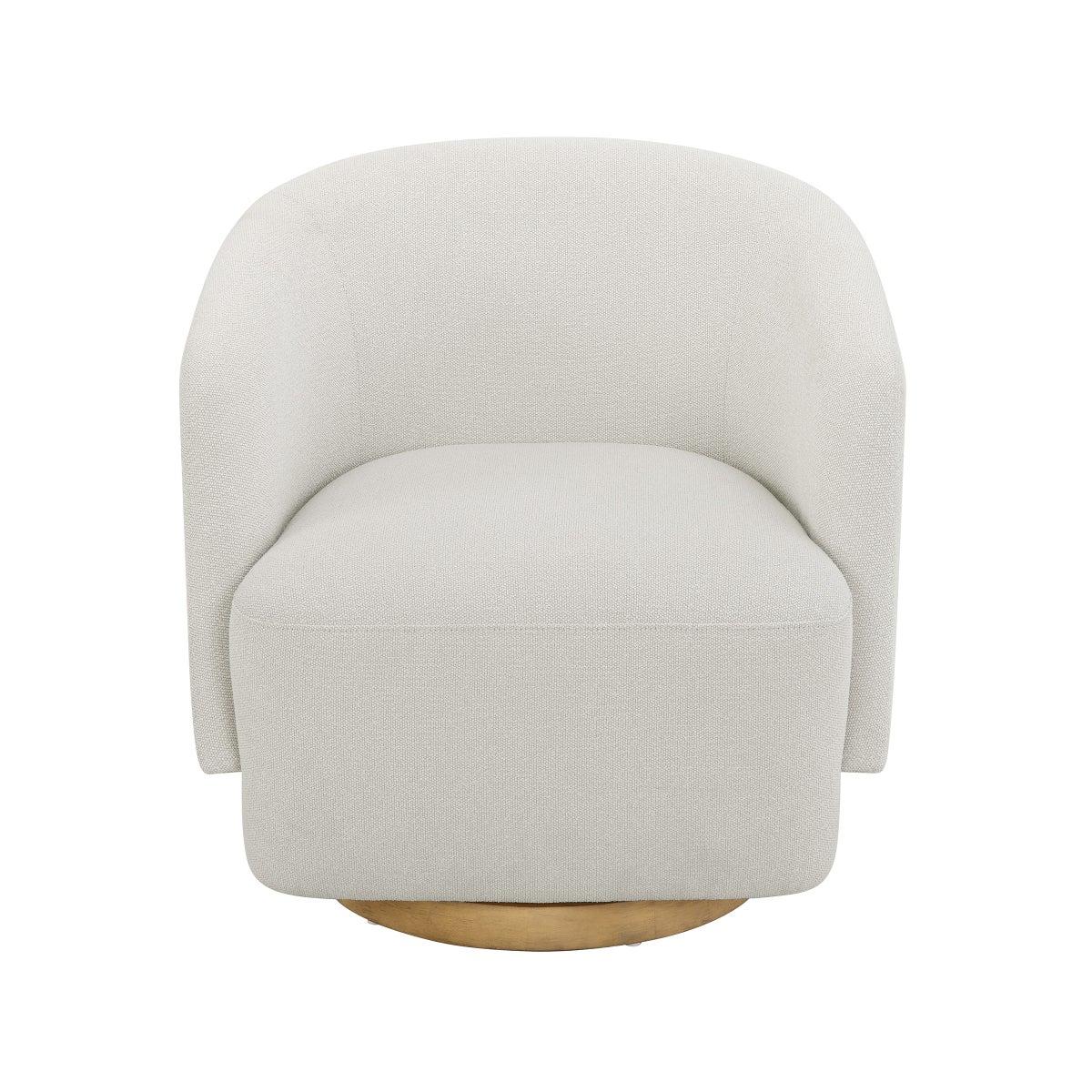 Henredon Murphy Swivel Boucle Chair