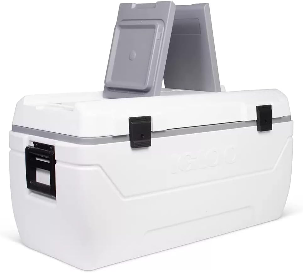 Igloo MaxCold 165 Quart Marine Cooler, White, X-Large