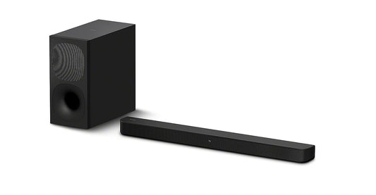 Sony HT-S400 2.1ch Soundbar with Powerful Wireless subwoofer, S-Force PRO Front Surround Sound, and Dolby Digital, Black