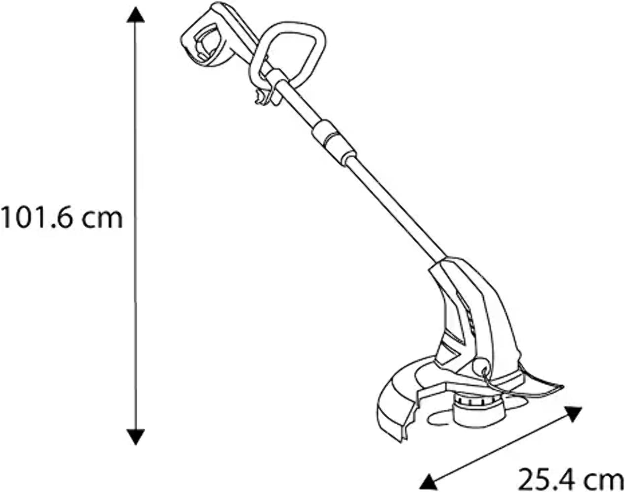 Homelite 13 in. 4 Amp Straight Electric String Trimmer