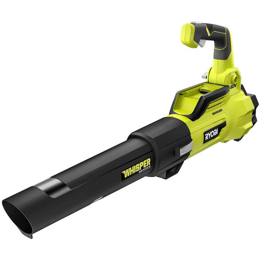 RYOBI RY40407BTLVNM 125 MPH 550 CFM 40-Volt Lithium-Ion Brushless Cordless Variable-Speed Jet Fan Leaf Blower (Tool-Only)