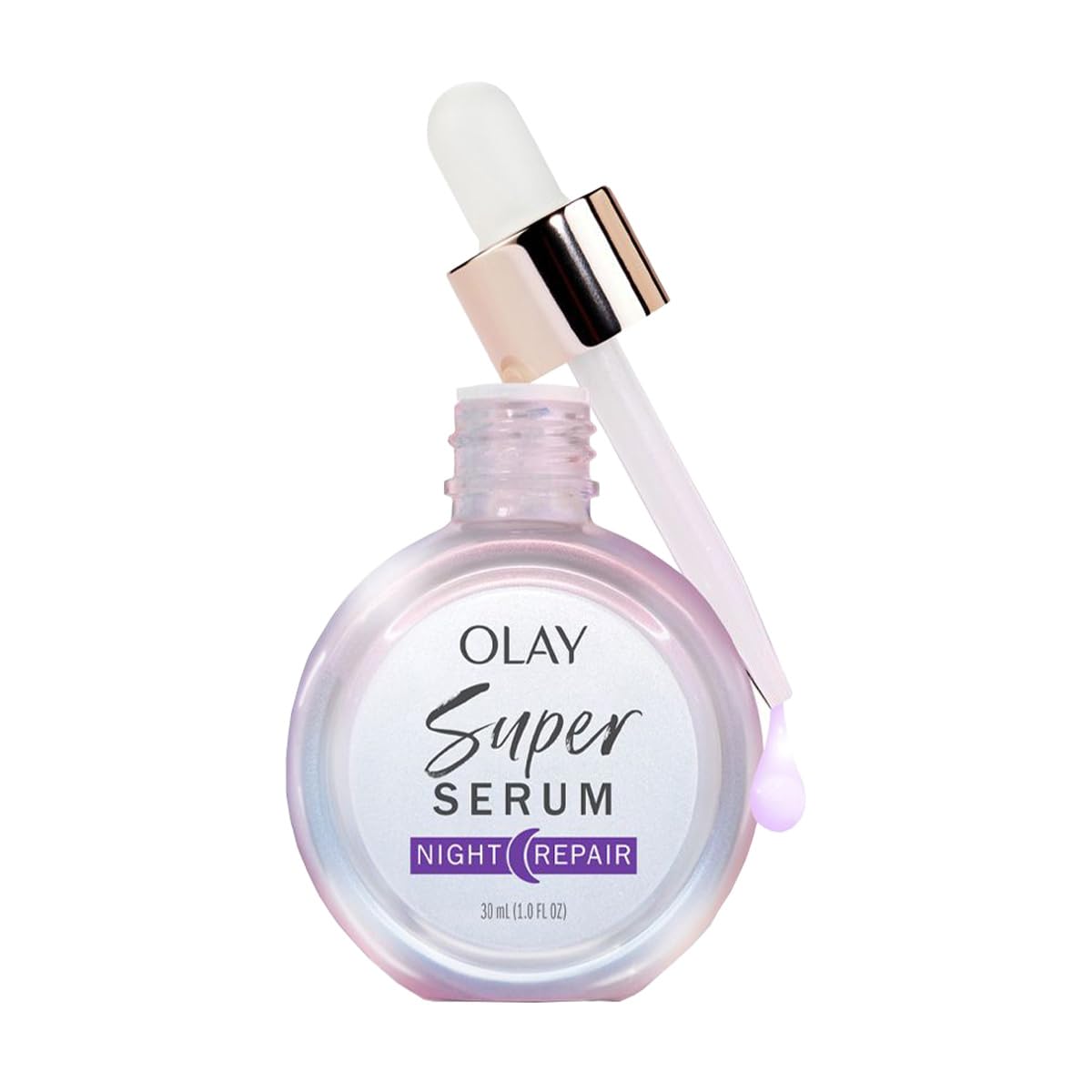 Olay Super Serum Night Repair Face Serum - Fragrance Free - 1.0 fl oz