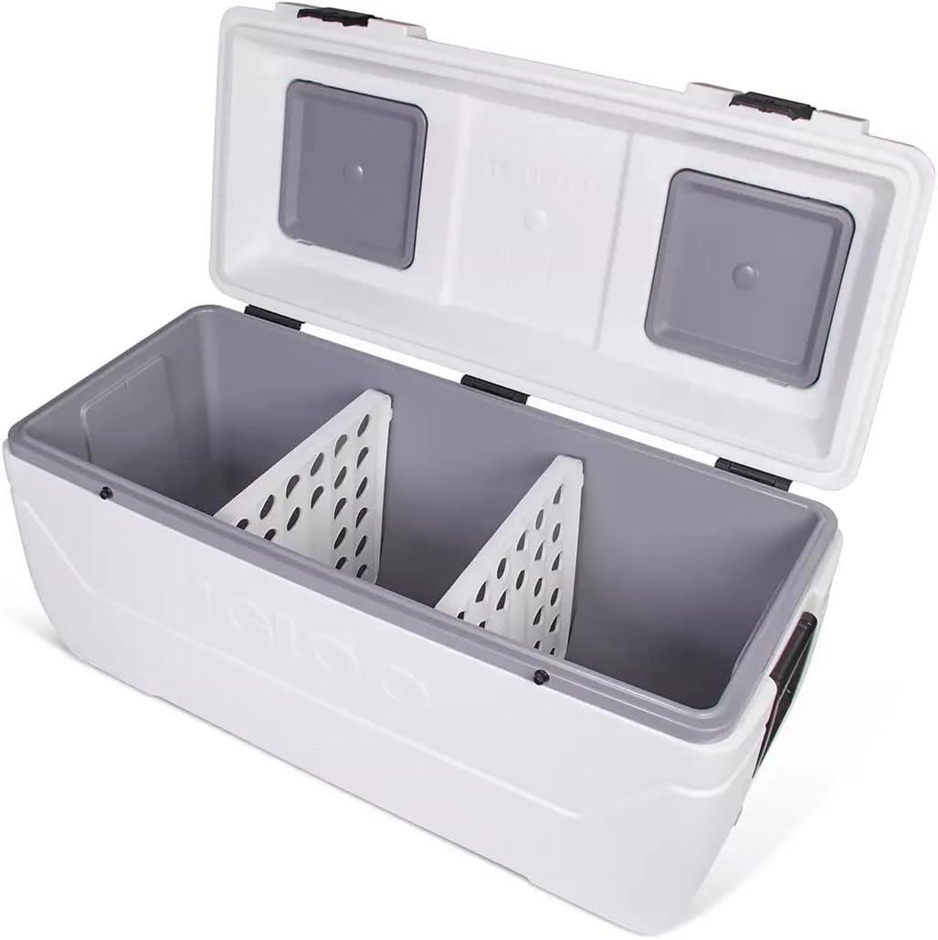 Igloo MaxCold 165 Quart Marine Cooler, White, X-Large