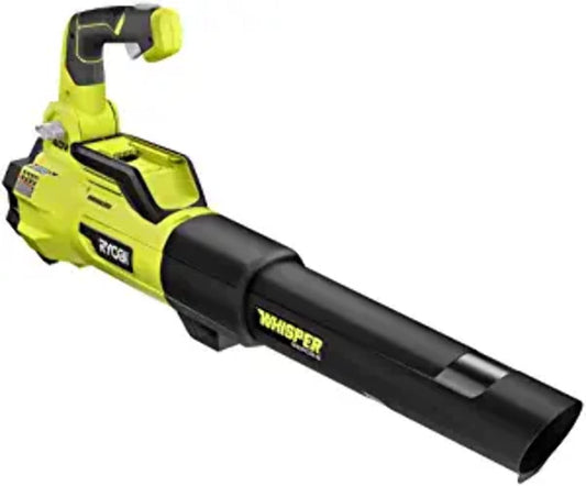 RYOBI RY40470VNM 125 MPH 550 CFM 40-Volt Lithium-Ion Brushless Cordless Jet Fan Leaf Blower - 4.0 Ah Battery and Charger Included