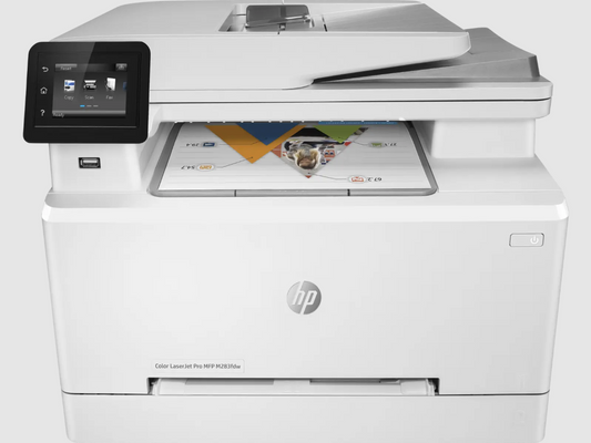 HP Color LaserJet Pro MFP M281CDW - All-in-One Wireless Printer for Home Laser Printer - White