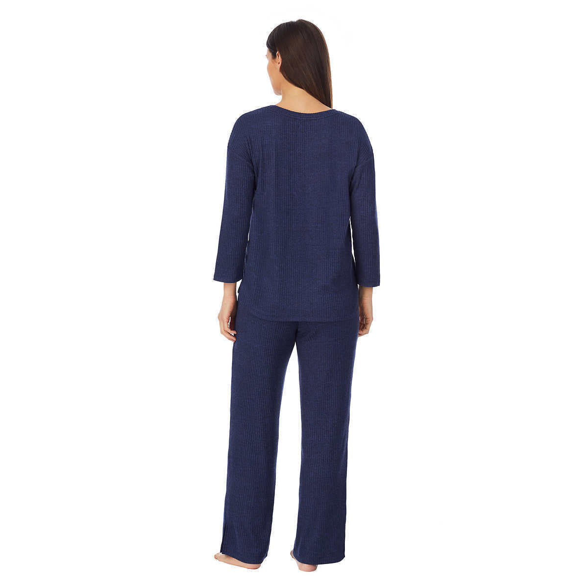 Midnight Carole Hochman Ladies' Ribbed 2-piece Lounge Set