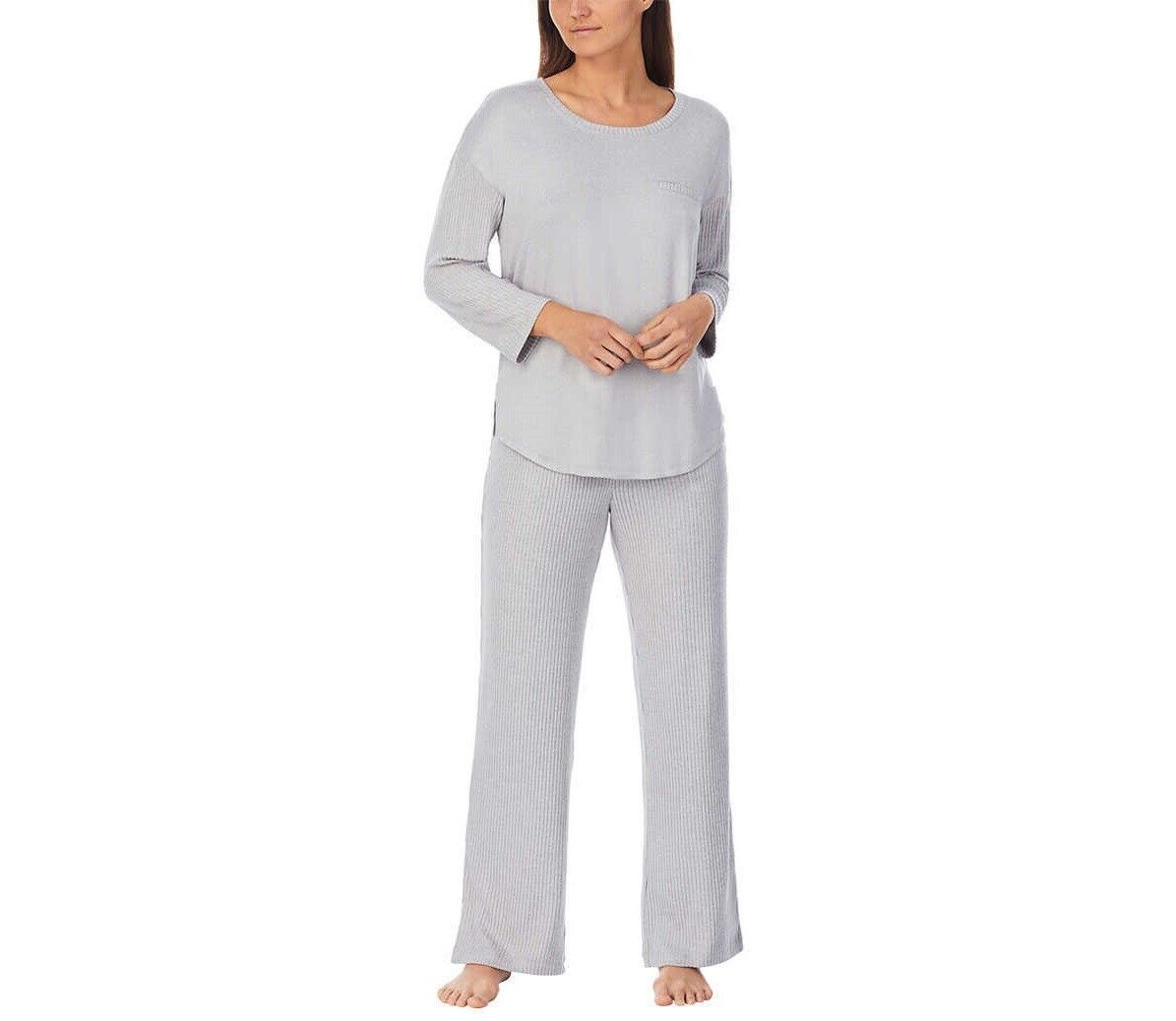 Midnight Carole Hochman Ladies' Ribbed 2-piece Lounge Set