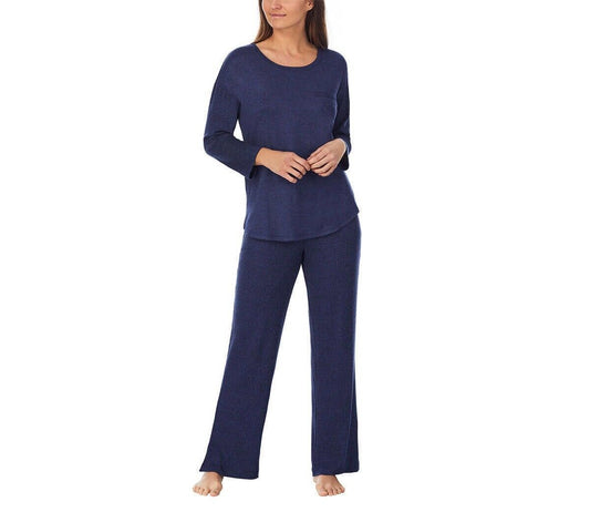 Midnight Carole Hochman Ladies' Ribbed 2-piece Lounge Set