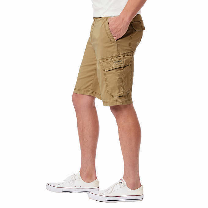 Unionbay Men's Lightweight Stretch Twill Cargo Shorts TAN 32