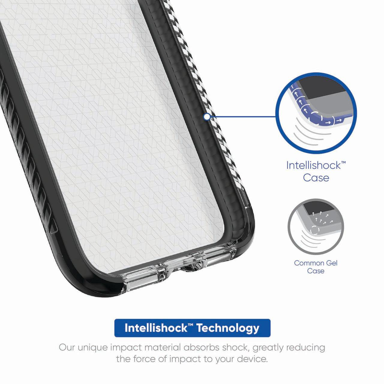 onn. Impact Case with Intellishock Technology for iPhone 6 Plus, 6s Plus, 7 Plus, 8 Plus