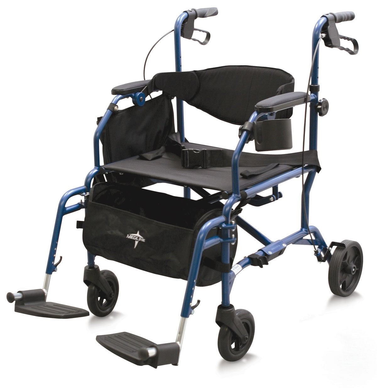 Medline Translator Chair, Combination Rollator and Wheelchair
