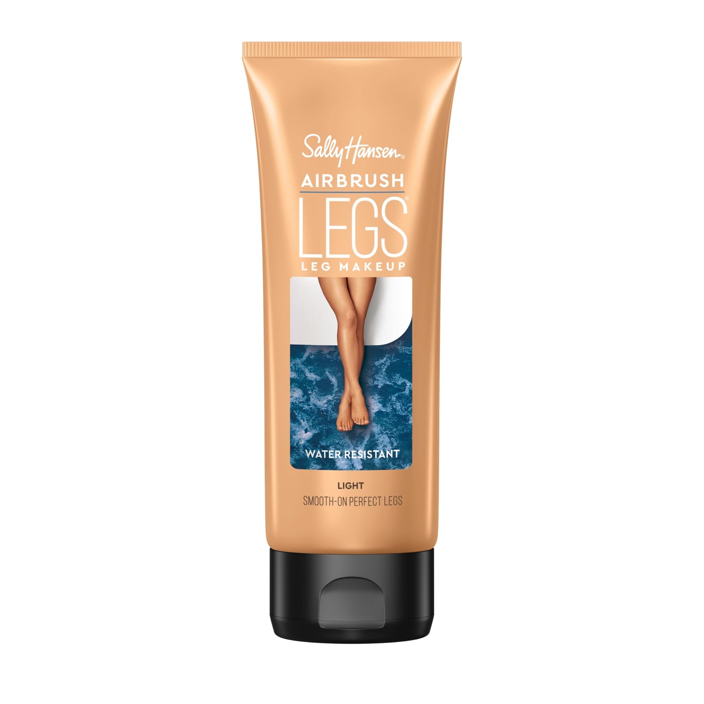 Sally Hansen Airbrush Legs Leg Makeup Lotion | Easy Application, Flawless-Looking Legs, Water-Resistant, Transfer-Proof | Light | Subtle Sun-Kissed Finish