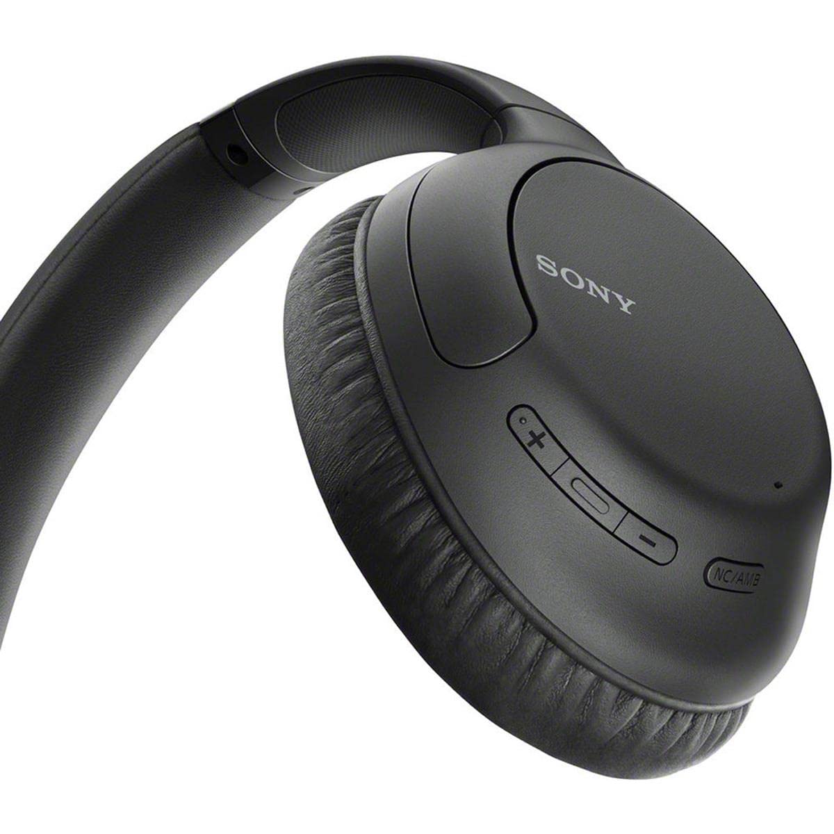 Sony Noise Cancelling Headphones WHCH710N: Wireless Bluetooth Over the Ear Headset with Mic for Phone-Call, Black