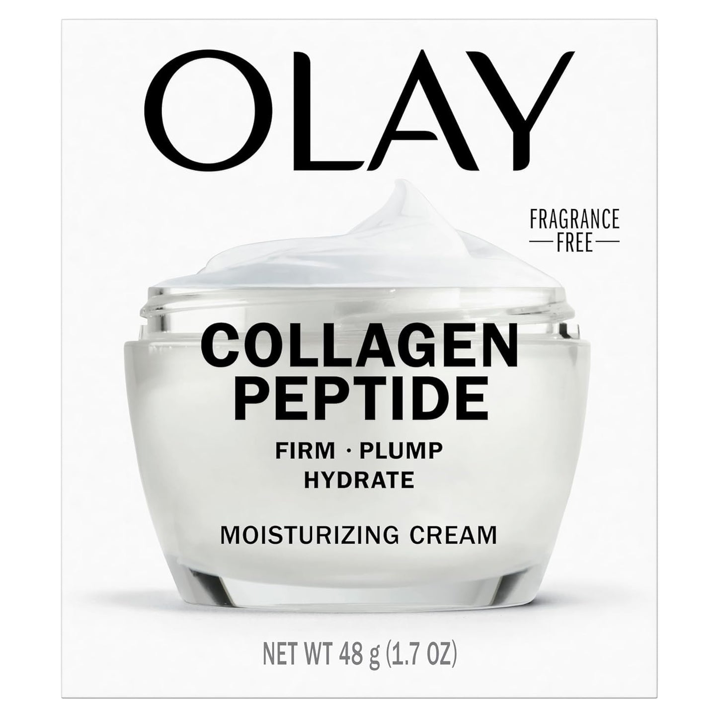 Olay Regenerist Collagen Peptide 24, Fragrance Free, 1.7 oz.