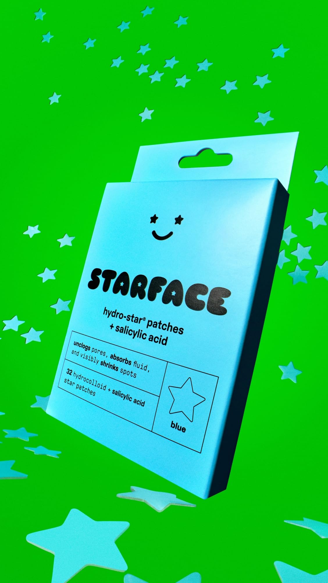 Starface Women's Hydro-Star + Salicylic Acid, Blue, One Size