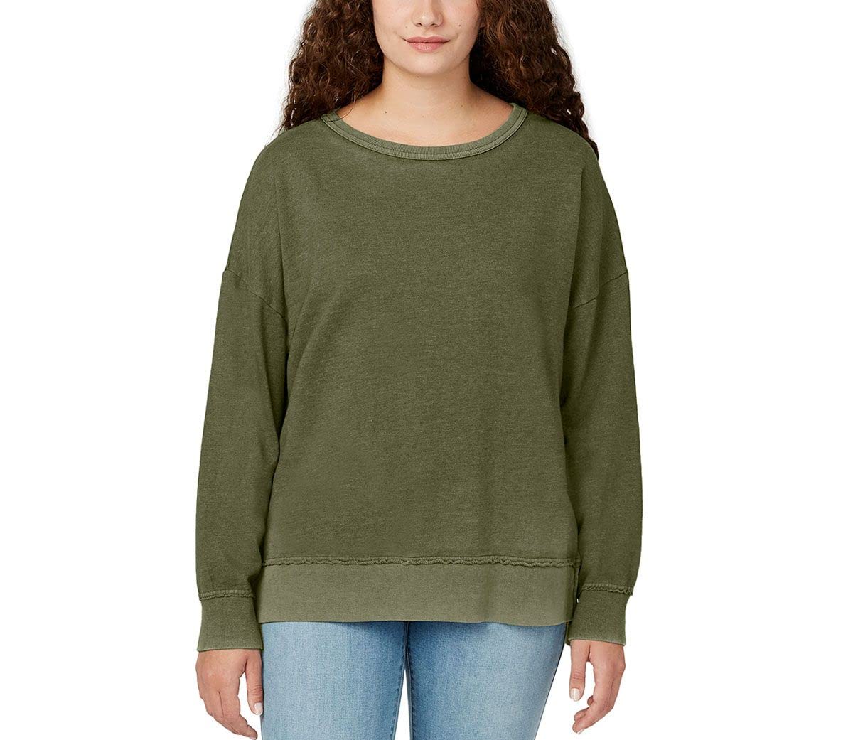 Buffalo Ladies’ Cozy Top (Green, Medium)