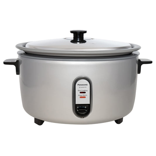 Panasonic Commercial Rice Cooker, Extra-Large Capacity 60-Cup (Cooked), 30-Cup (Uncooked) with One-Touch Operation and Durable Non-Stick Coated Pan - SR-GA541FH