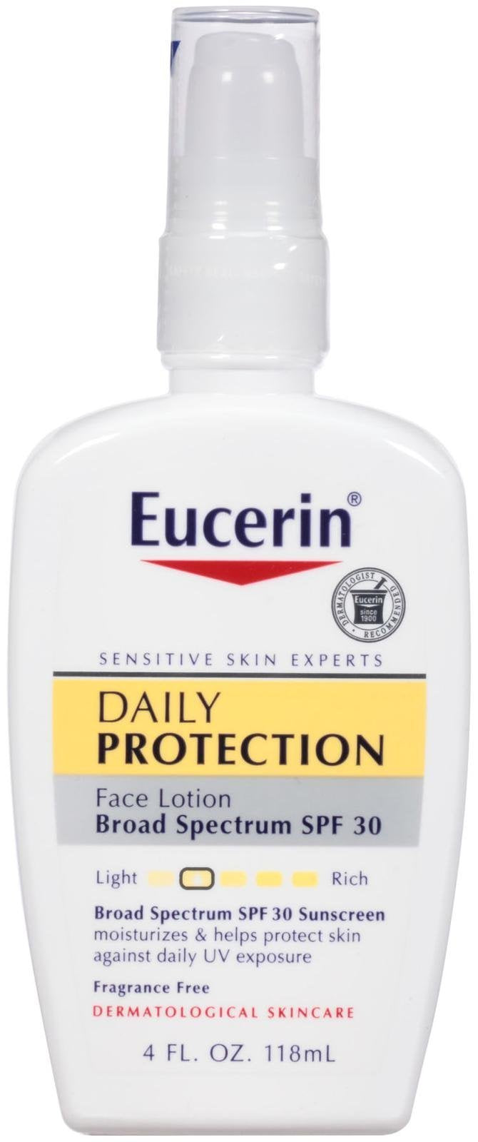 Eucerin Daily Protection Face Lotion SPF 30 4 oz, EXP 06/26
