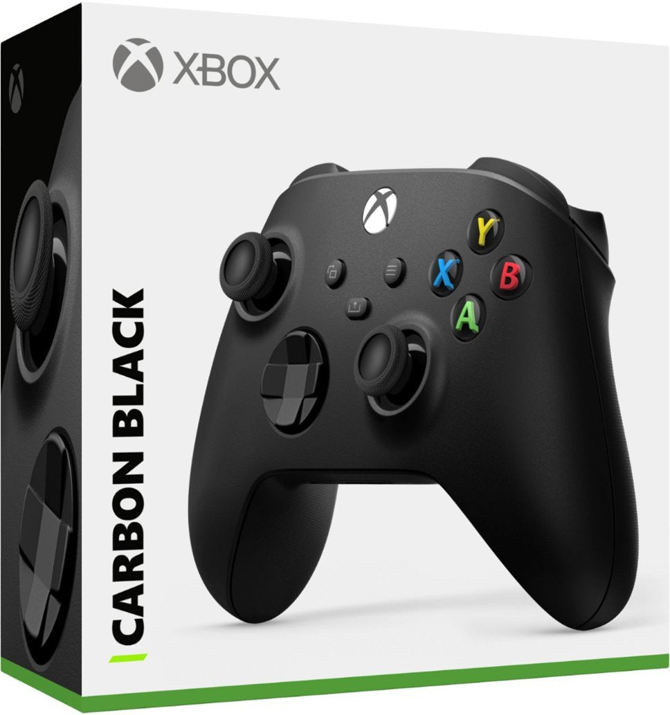 Microsoft - Xbox Wireless Controller for Xbox Series X, Xbox Series S, Xbox One, Windows Devices - Carbon Black