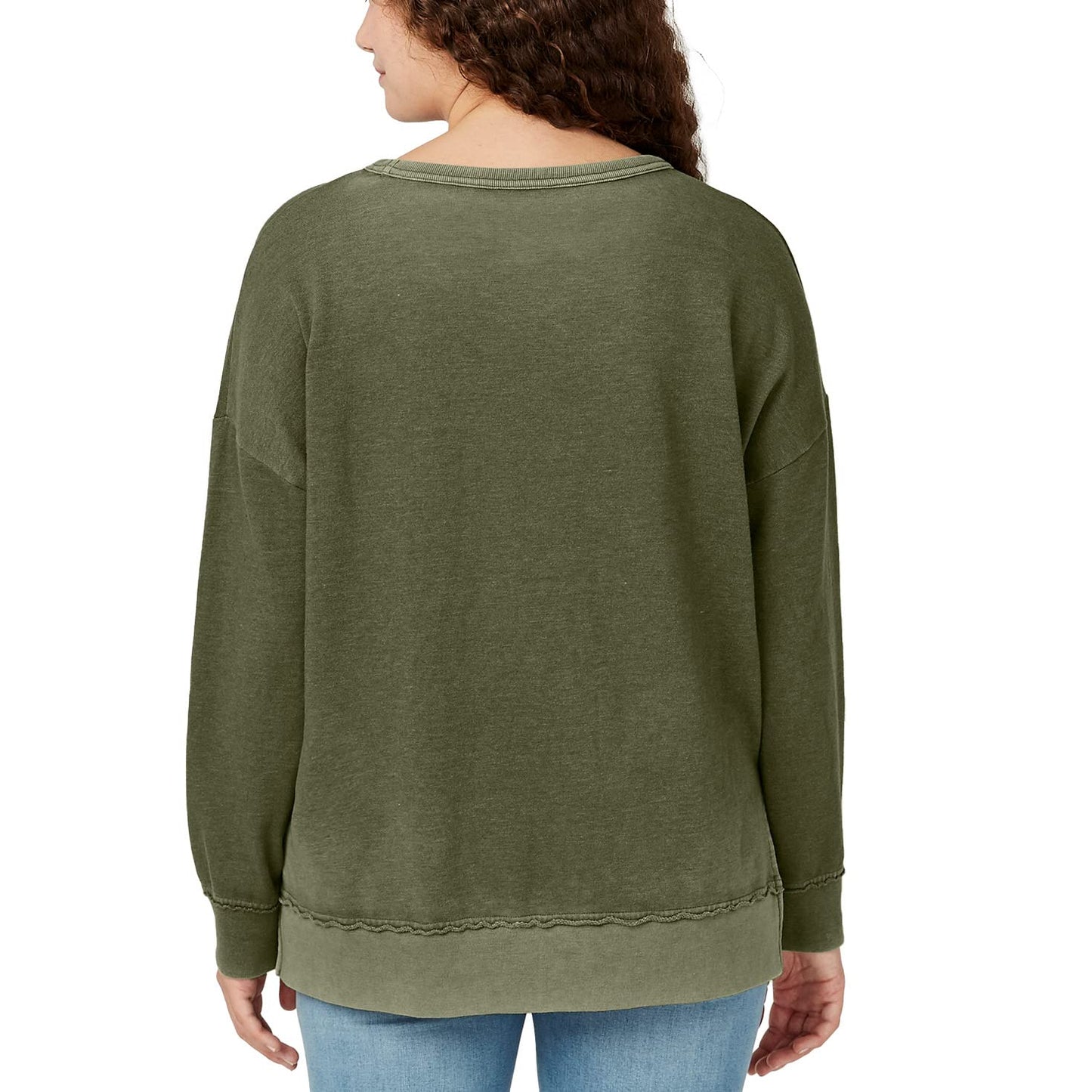 Buffalo Ladies’ Cozy Top (Green, Medium)