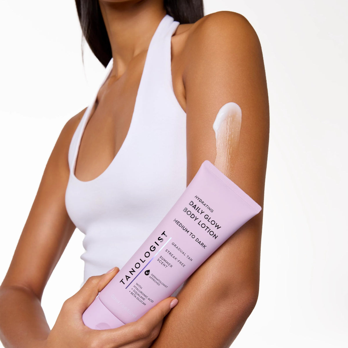 Tanologist Brightening Daily Glow Body Lotion, Light/Medium, 8.45 fl oz
