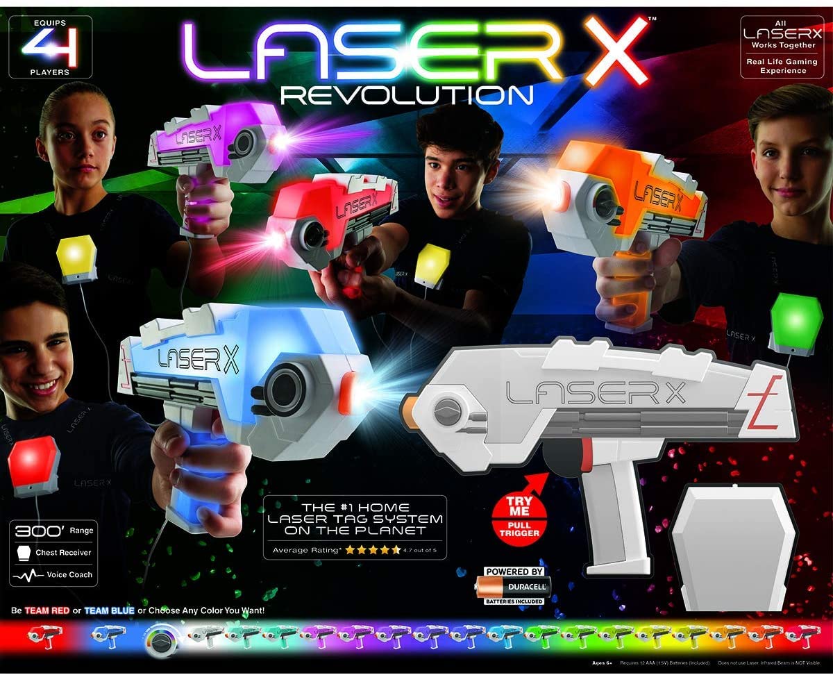 Laser X Blaster, 4-player Set