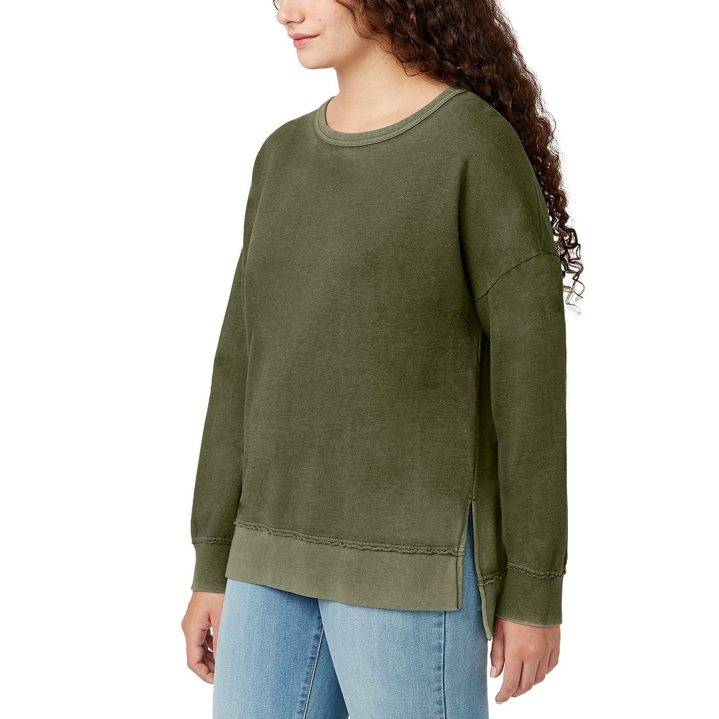 Buffalo Ladies’ Cozy Top (Green, Medium)