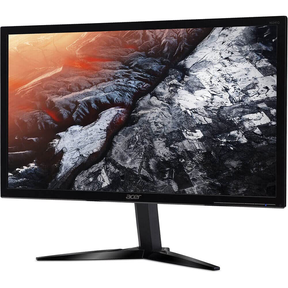 Acer KG241Q Sbiip 23.6" 16:9 Full HD 144Hz TN LED Gaming Monitor with FreeSync, Black