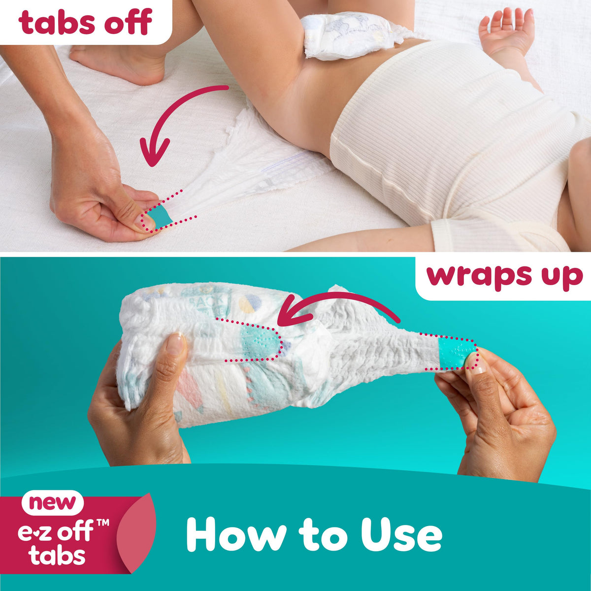 Pampers Diapers - Cruisers 360 - Size 7, 17 Count, Babyproof up to 100% Leakproof Pull-On Diaper (Packaging May Vary)
