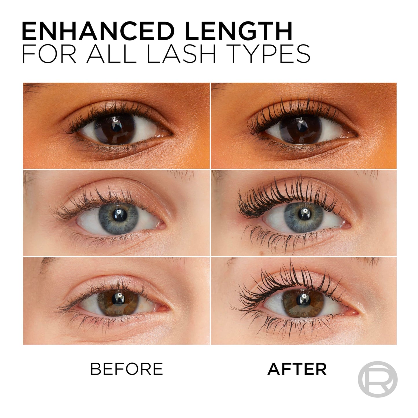 L'Oreal Paris Makeup Telescopic Original Lengthening Mascara, Carbon Black, 0.27 Fl Oz (Pack of 1)