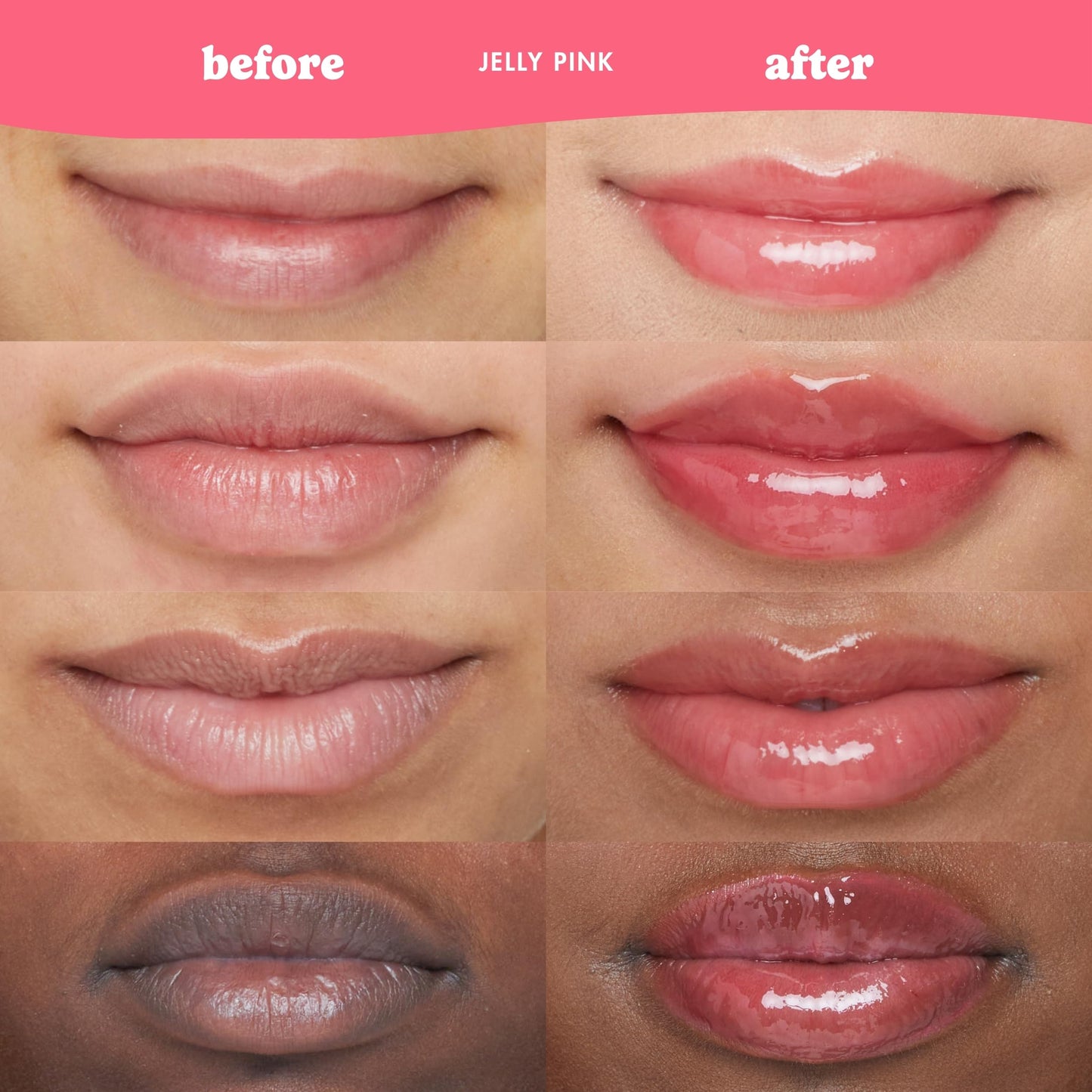 ESW Beauty Guava Mango Smoothie Lip Treatment - Light Pink Tint with Shea Butter, Peptides, Guava & Mango for Advanced Smoothing & Collagen Boost
