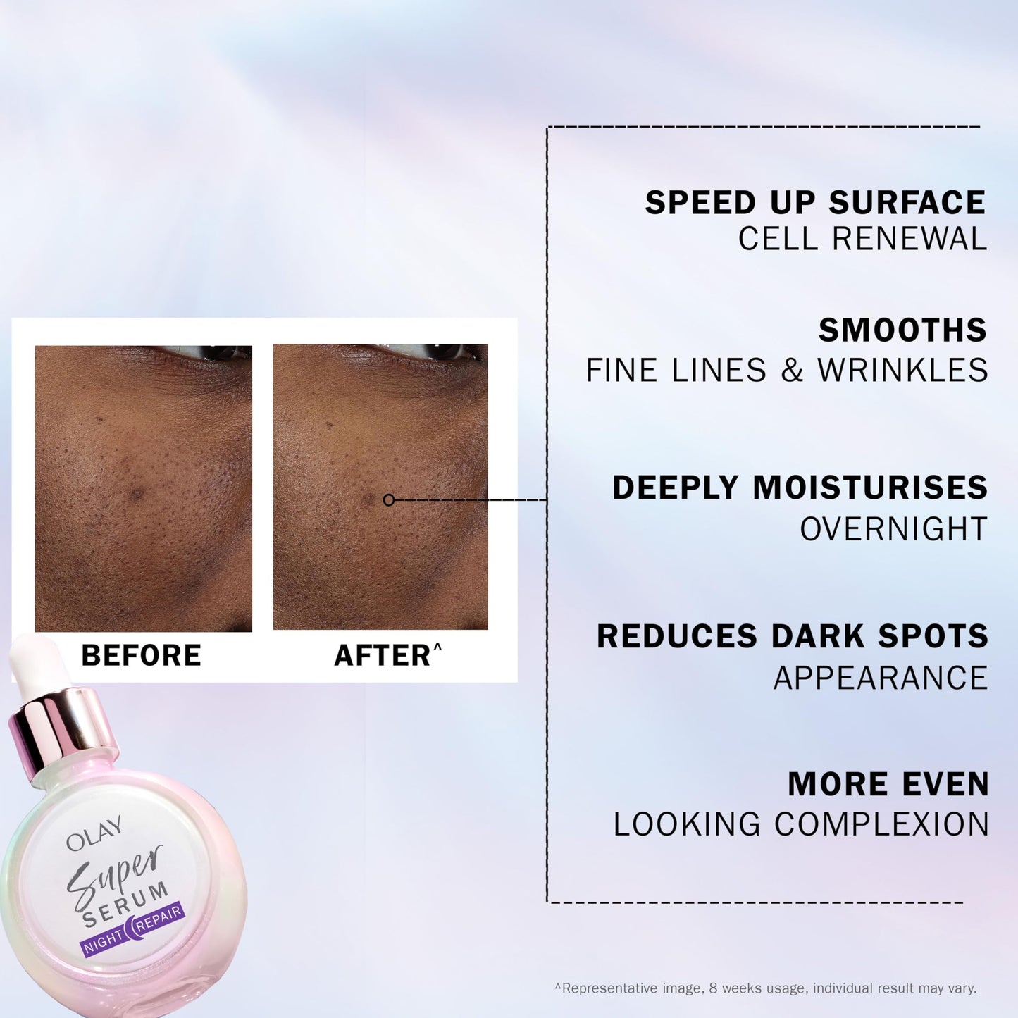 Olay Super Serum Night Repair Face Serum - Fragrance Free - 1.0 fl oz