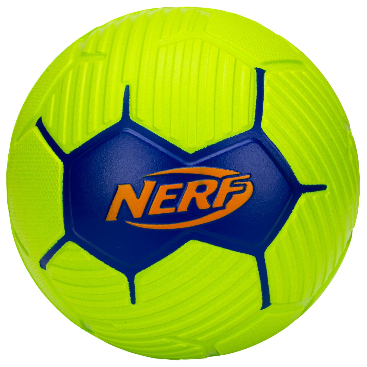 Nerf Kids Foam Mini Soccer Ball - Proshot Youth Soft Mini Foam Soccer Ball - 7" Inch Indoor + Outdoor for Kids - Fun Toy for Practice + Games - Green/Blue