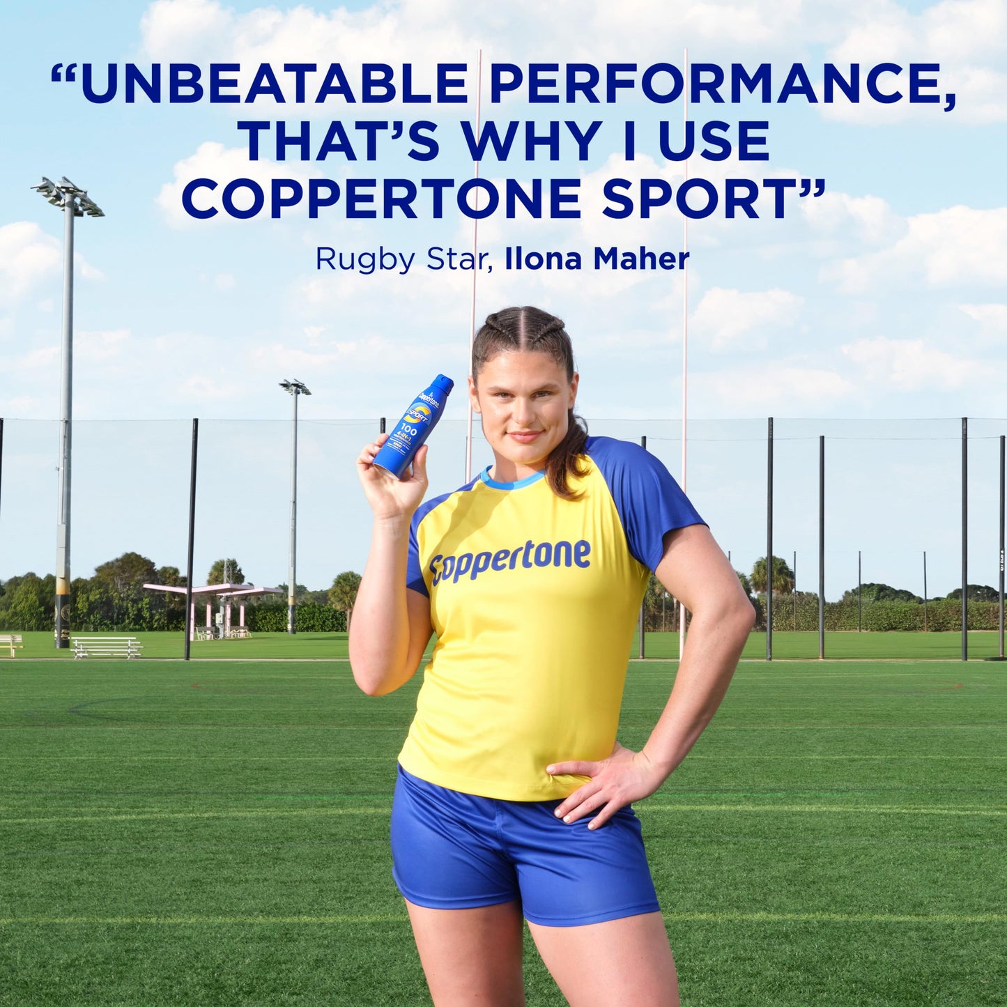 Coppertone SPORT Continuous Sunscreen Spray Broad Spectrum SPF 100 (5.5 Ounce) (Packaging may vary)